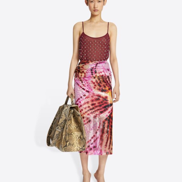 with Giant Orchid print.