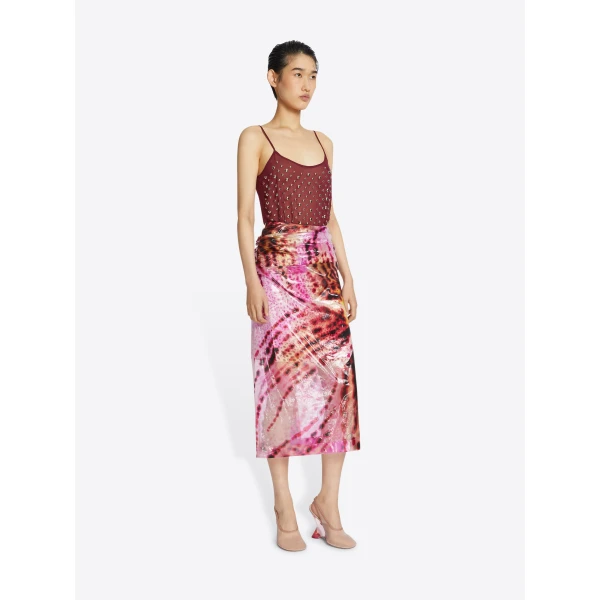 Dries Van Noten Printed skirt, view 3