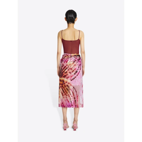 Dries Van Noten Printed skirt, view 4
