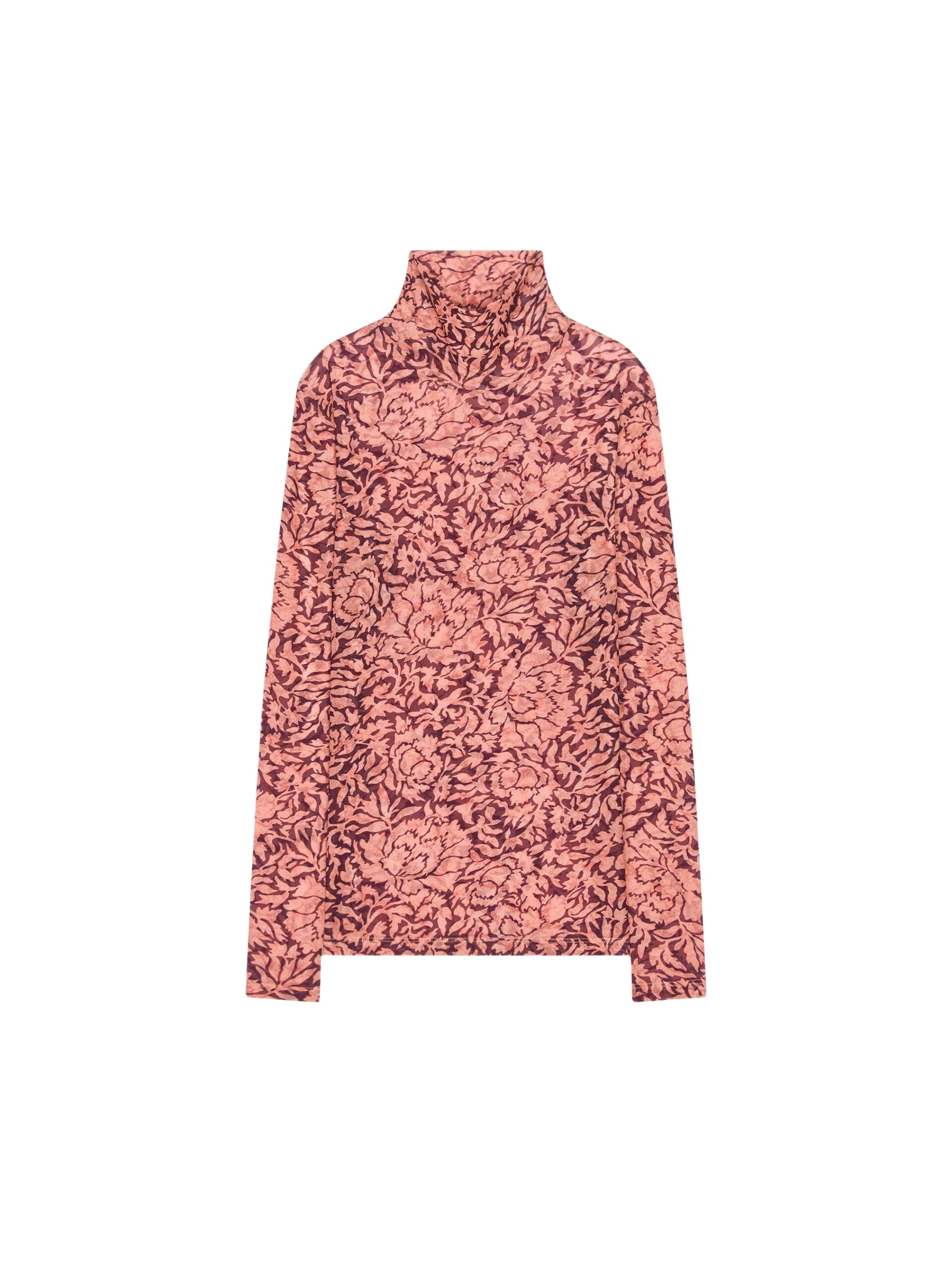 Dries Van Noten Printed turtleneck tee Top