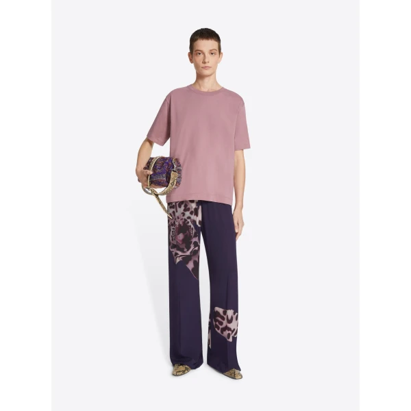 Dries Van Noten Printed viscose pants, view 2