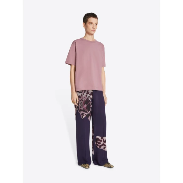 Dries Van Noten Printed viscose pants, view 3