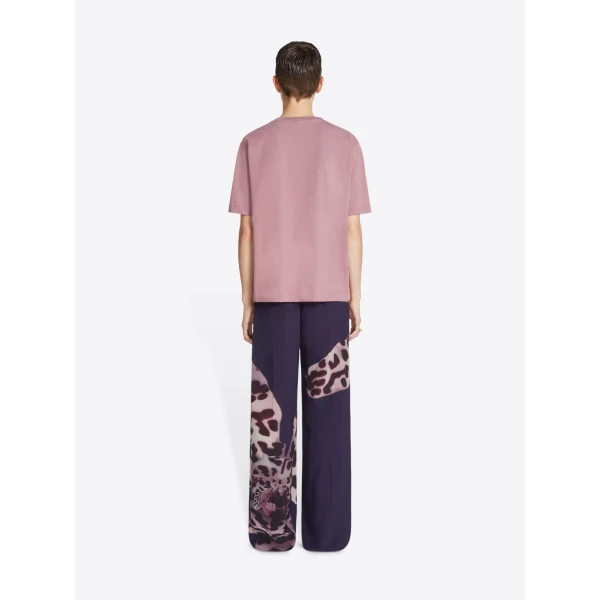 Dries Van Noten Printed viscose pants, view 4