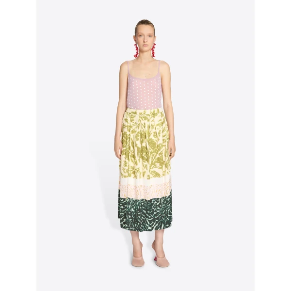 with Floral Composition print.