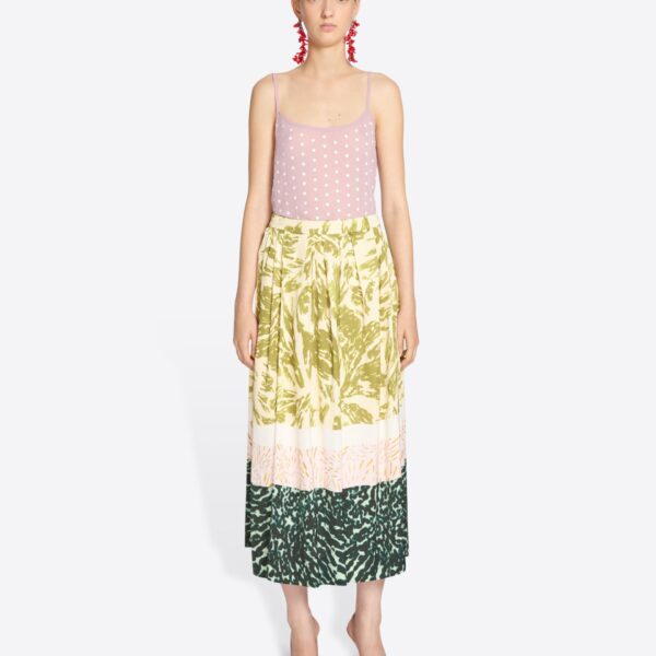 with Floral Composition print.