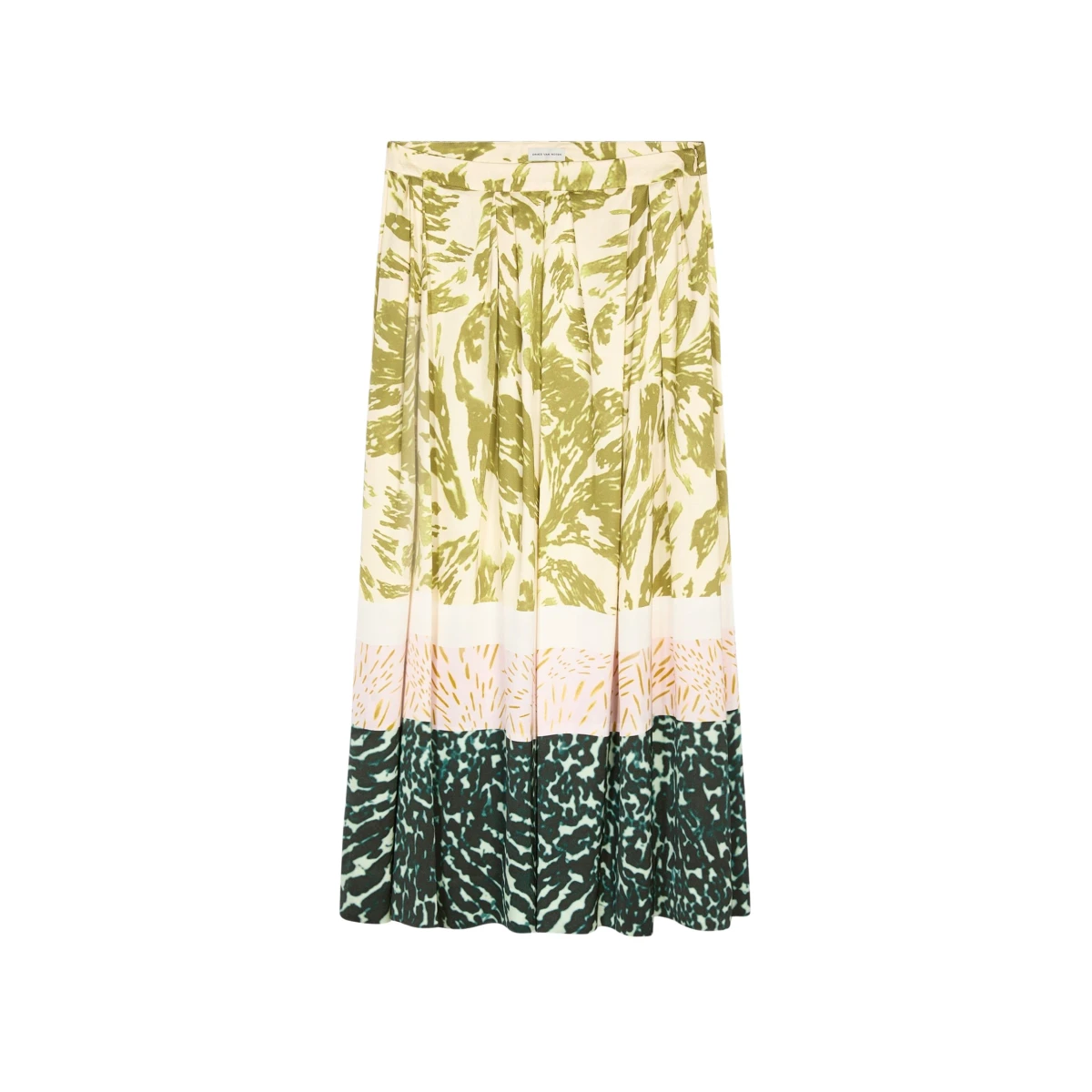 Printed viscose skirt - Image 1