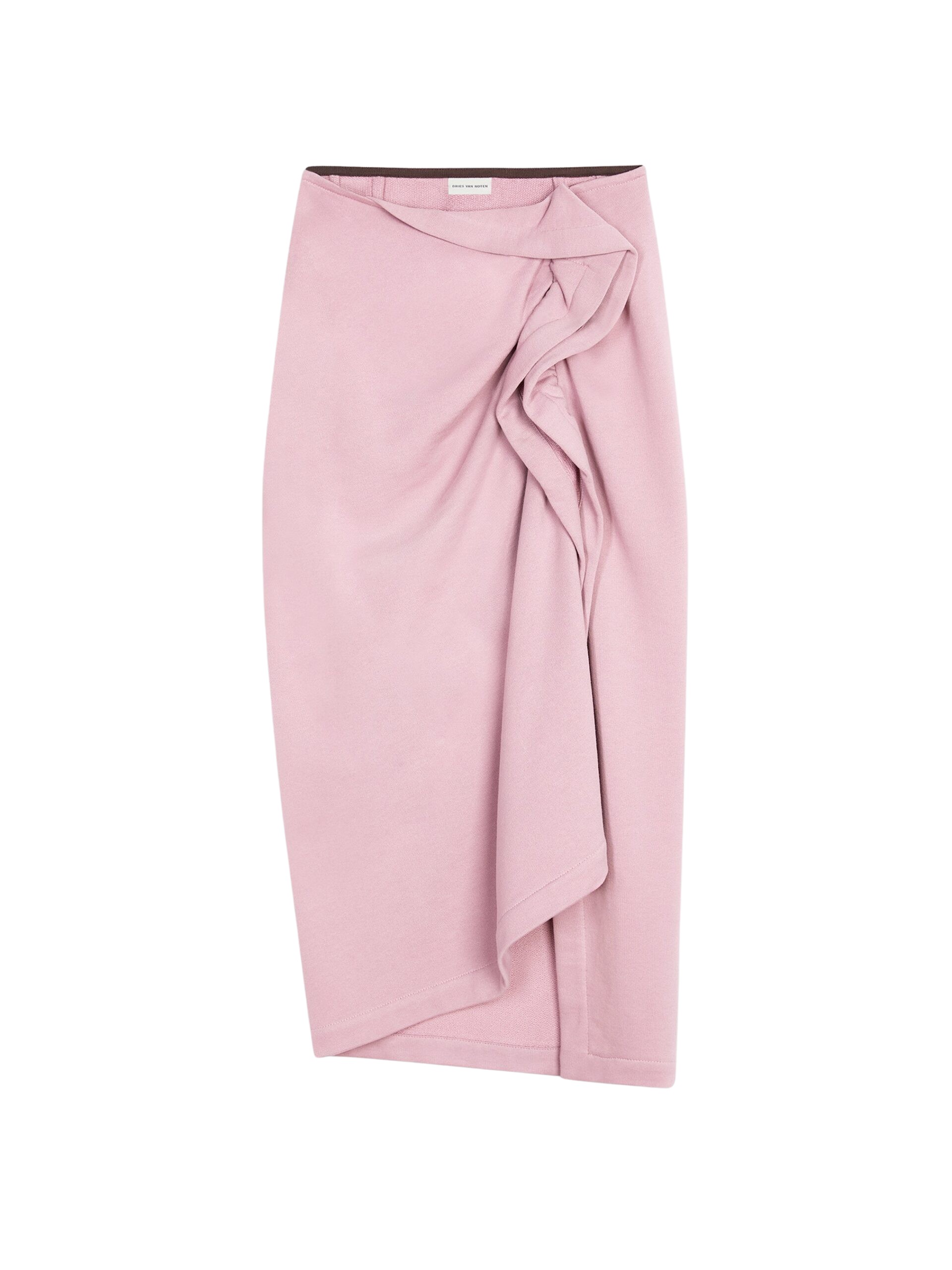Dries Van Noten Ruffled cotton skirt