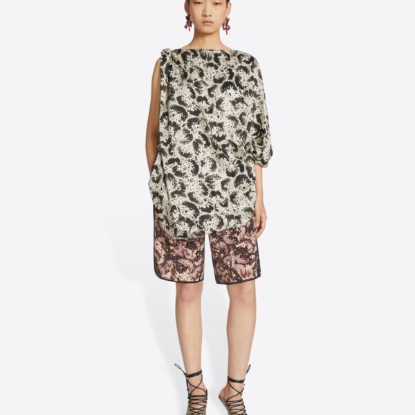 with Orchid Petal all-over print.