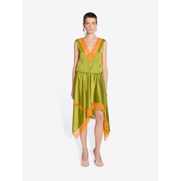 Dries Van Noten Silk lace top, view 2