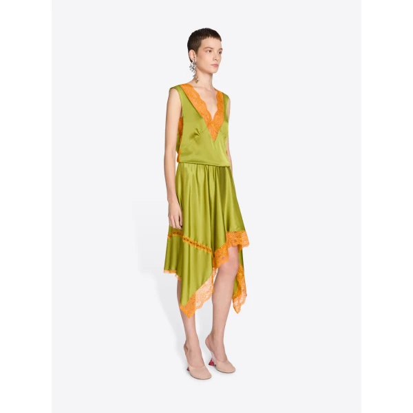 Dries Van Noten Silk lace top, view 3