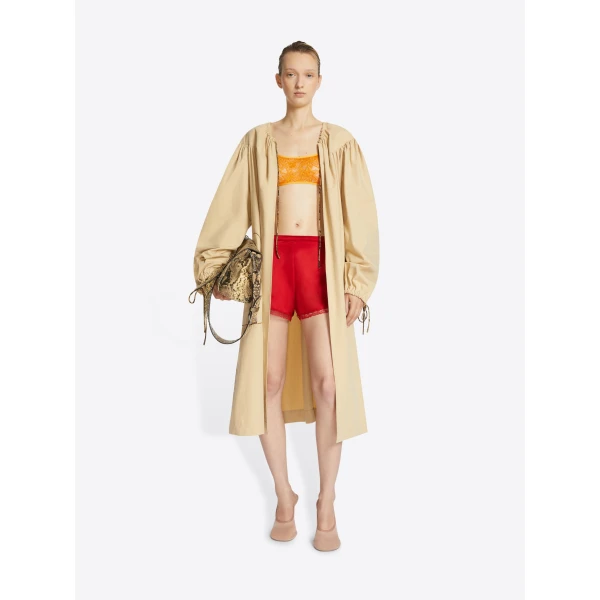 Dries Van Noten Silk mini shorts, view 2