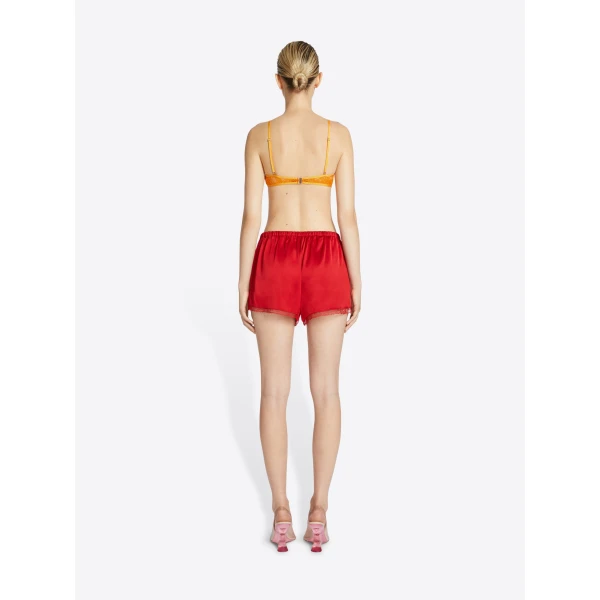 Dries Van Noten Silk mini shorts, view 4