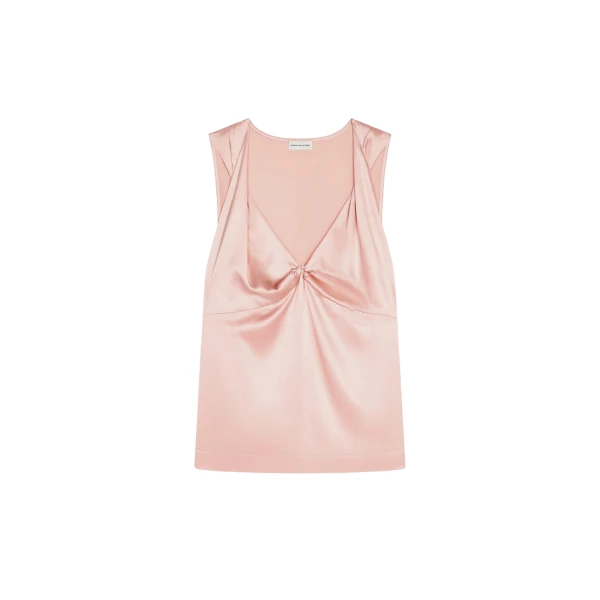 Silk twisted top