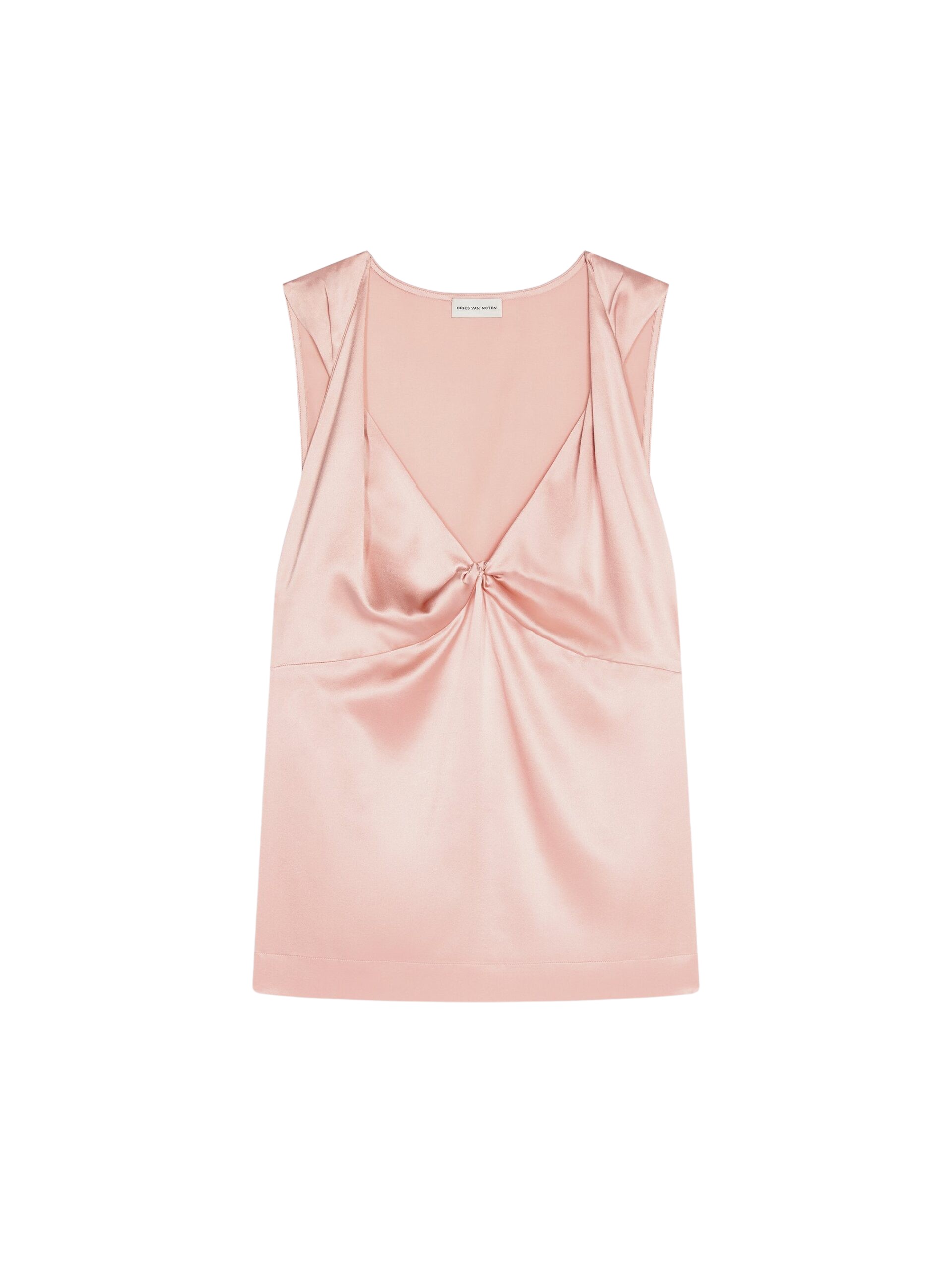 Dries Van Noten Silk twisted top