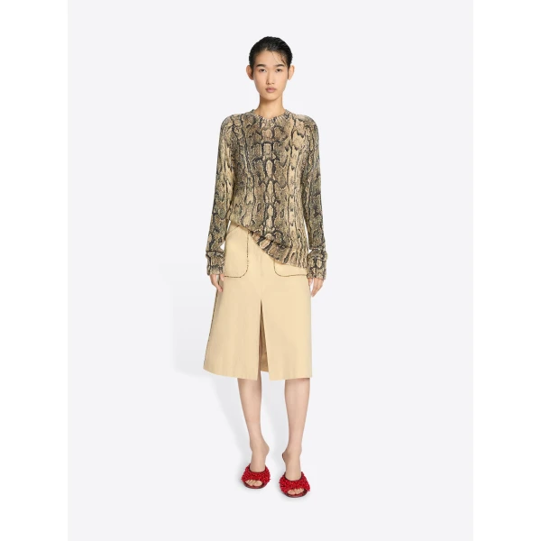 Dries Van Noten Snake print sweater, view 2