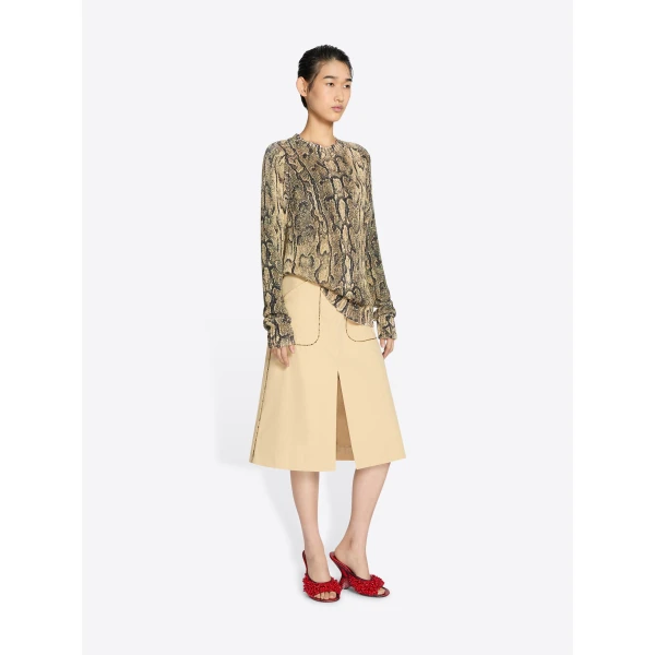 Dries Van Noten Snake print sweater, view 3