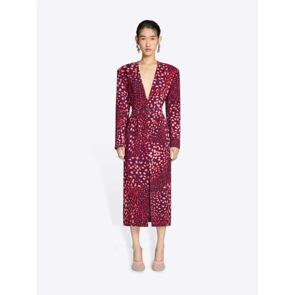 Dries Van Noten Tailored belted dress, view 2