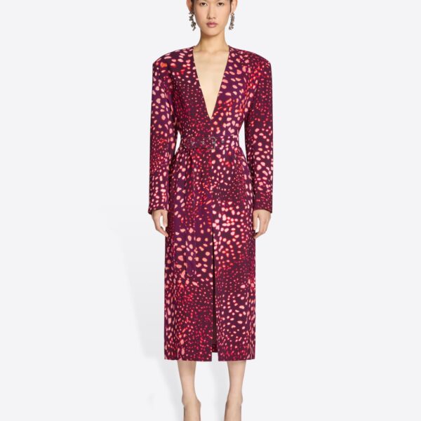 with Orchid Spots all-over print.