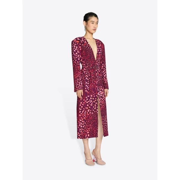Dries Van Noten Tailored belted dress, view 3