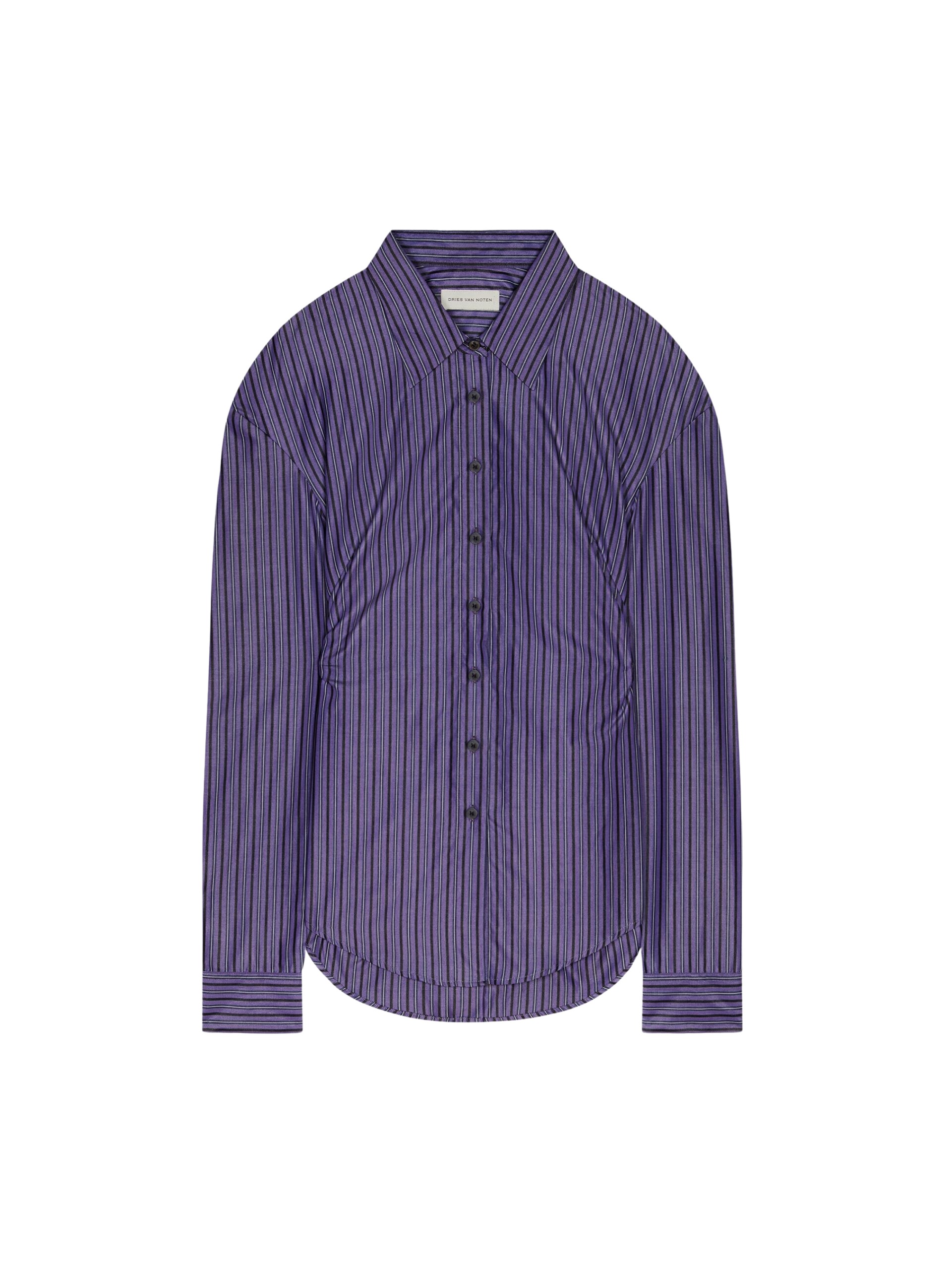 Dries Van Noten Tailored belted shirt