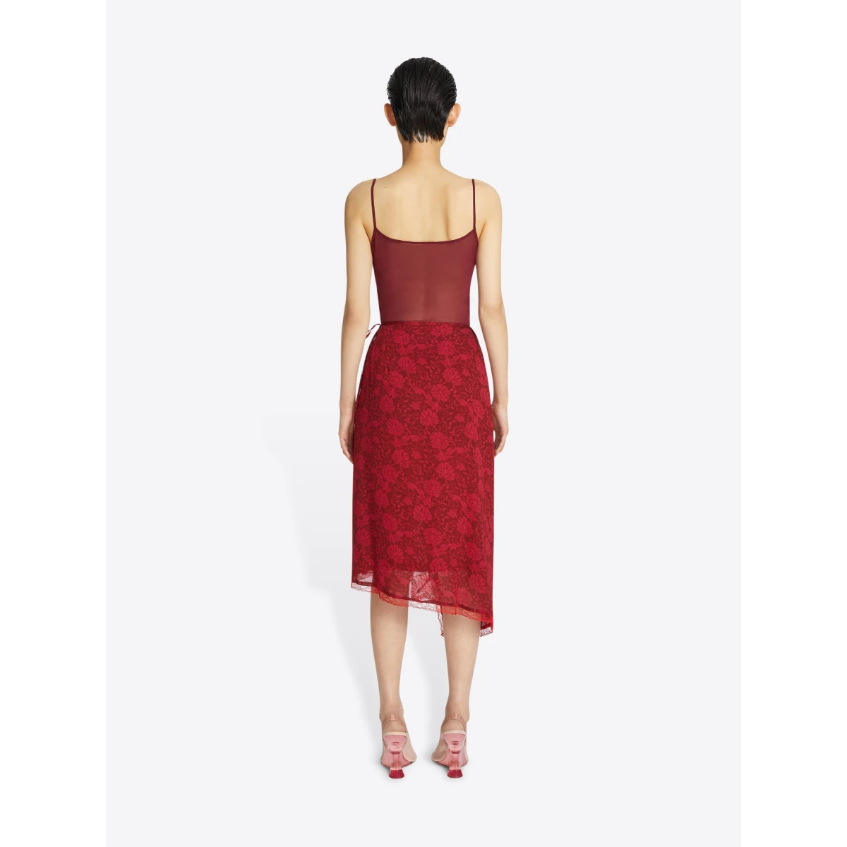 Viscose wrap skirt - Image 4