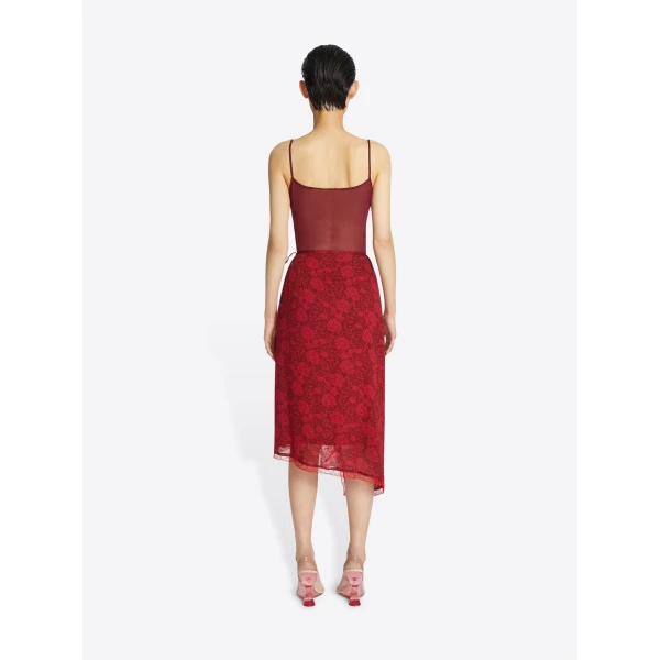 Viscose wrap skirt - Image 4