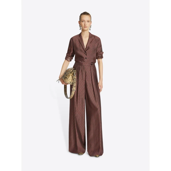 Dries Van Noten Wide pleated pants, view 2
