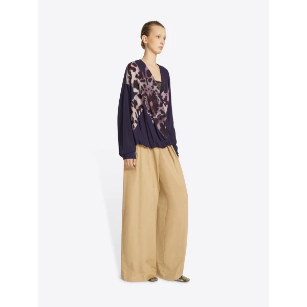 Dries Van Noten Wide pleated pants, view 3