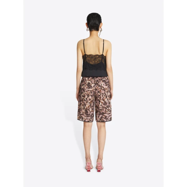 Dries Van Noten Wide printed shorts, view 4