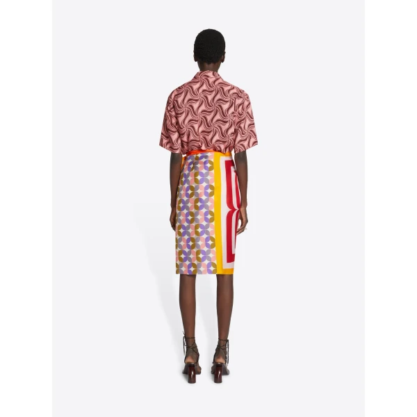 Dries Van Noten Wrap scarf-skirt Skirt, view 4