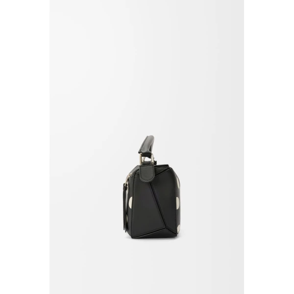 LOEWE Puzzle 10 Polka re-edition bag
in classic calfskin, view 4
