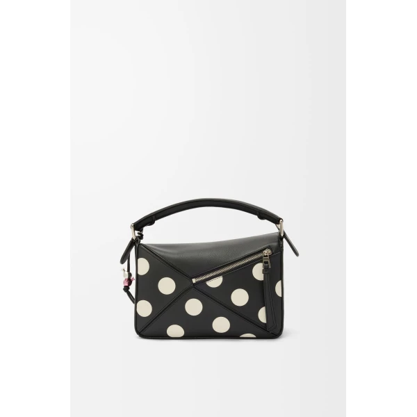 LOEWE Puzzle 10 Polka re-edition bag
in classic calfskin, view 5