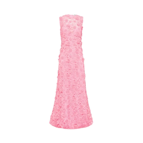 Leo Lin Eva Lace Maxi Dress – Bubblegum