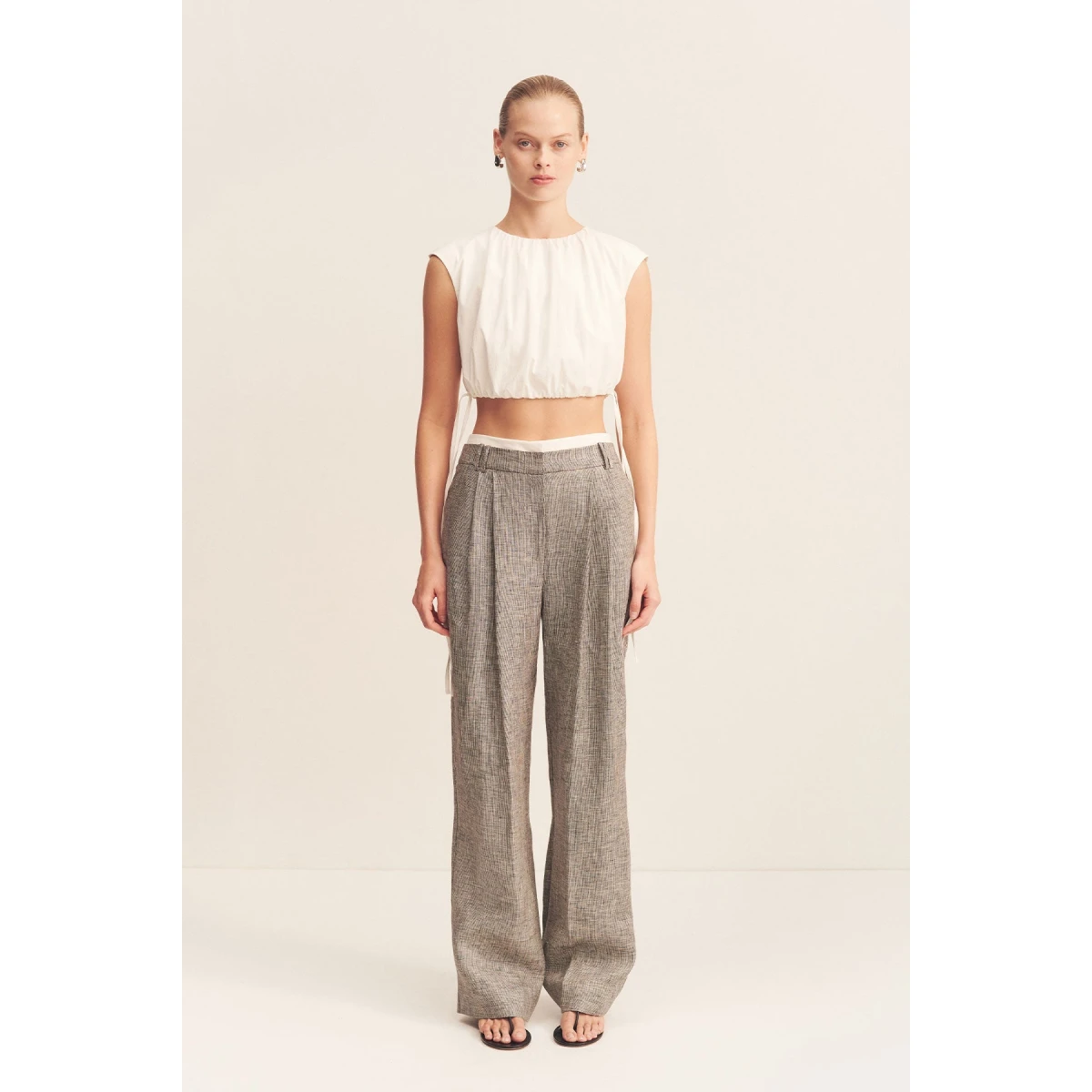 Shona Joy Linen   Garden Party with relaxed fit and minimalist silhouette for Minimalist Fashion or Elegant Day Clothing