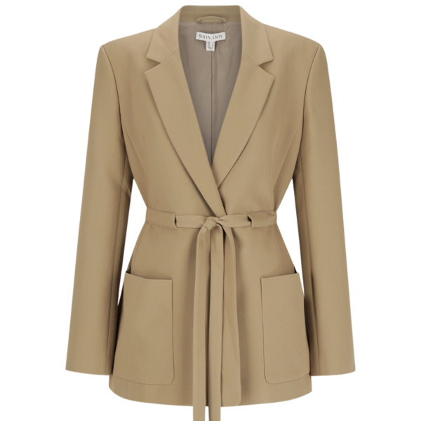 Shona Joy Beige luxury Clothing from Coveti Marketplace