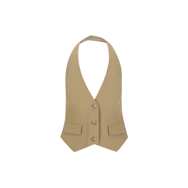 Shona Joy Beige luxury Clothing from Coveti Marketplace