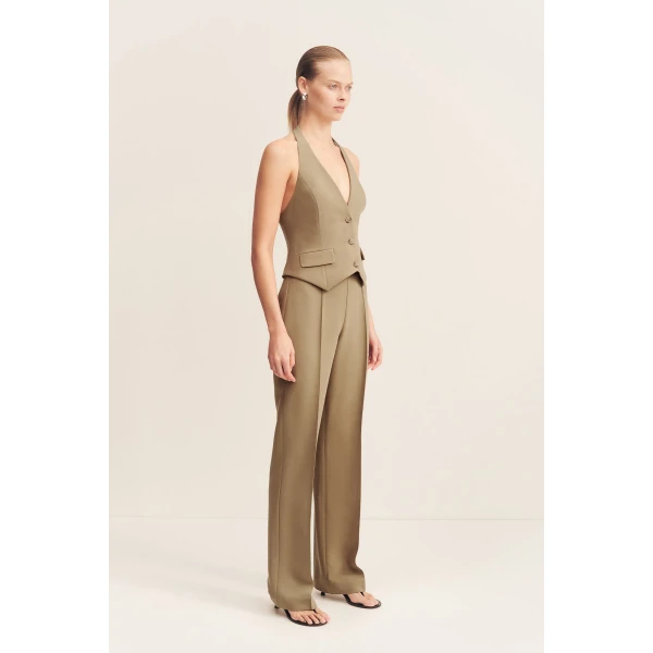 Shona Joy Beige luxury Clothing from Coveti Marketplace