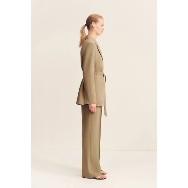 Shona Joy Beige luxury Clothing from Coveti Marketplace