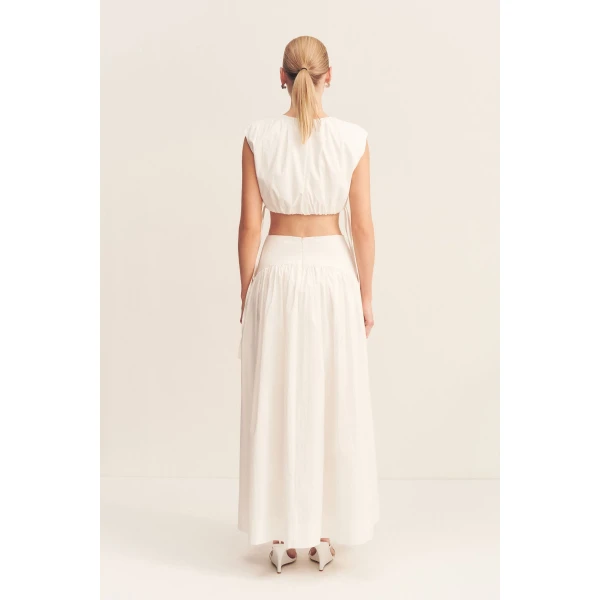 Shona Joy Cotton   Garden Party with relaxed fit and minimalist silhouette for Minimalist Fashion or Elegant Day Clothing