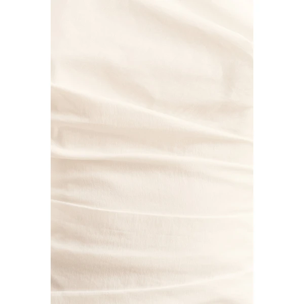 Campbell Gathered Top - Ivory - Image 7