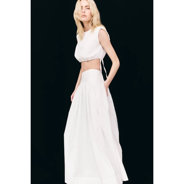 Shona Joy Cotton   Garden Party with relaxed fit and minimalist silhouette for Minimalist Fashion or Elegant Day Clothing
