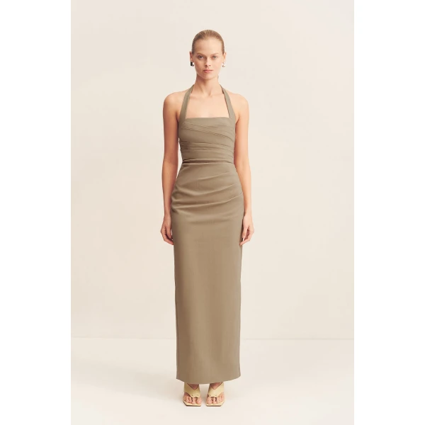 Shona Joy Cotton Maxi Dress  Garden Party with relaxed fit and minimalist silhouette for Minimalist Fashion or Elegant Day Clothing