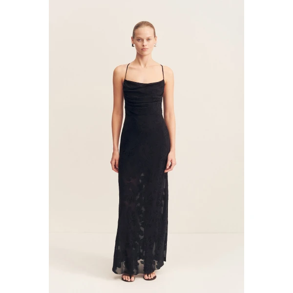 Shona Joy  Maxi Dress  Garden Party with relaxed fit and minimalist silhouette for Minimalist Fashion or Elegant Day Clothing