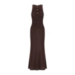 Shona Joy Brown luxury Clothing from Coveti Marketplace
