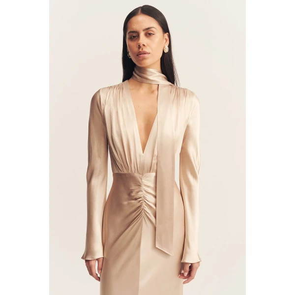 Shona Joy Gold luxury Clothing from Coveti Marketplace