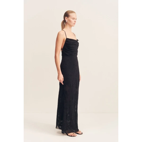 Shona Joy  Maxi Dress  Garden Party with relaxed fit and minimalist silhouette for Minimalist Fashion or Elegant Day Clothing