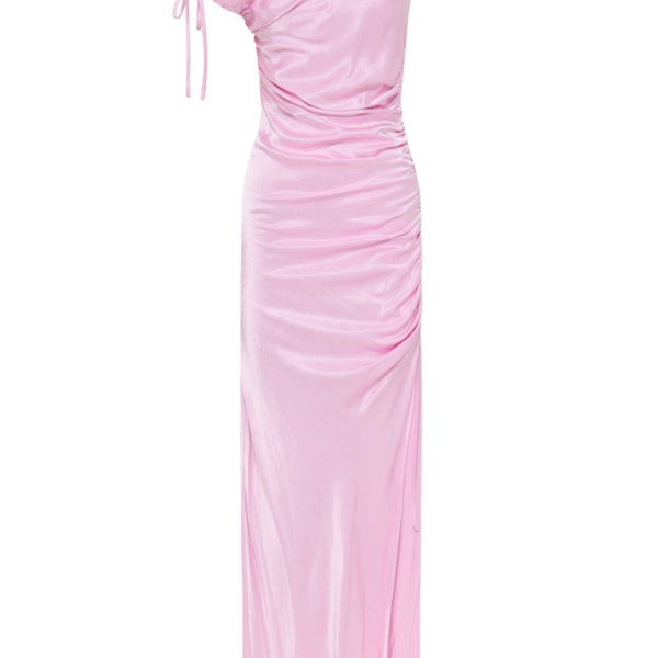 La Lune Gathered Maxi Dress - Peony