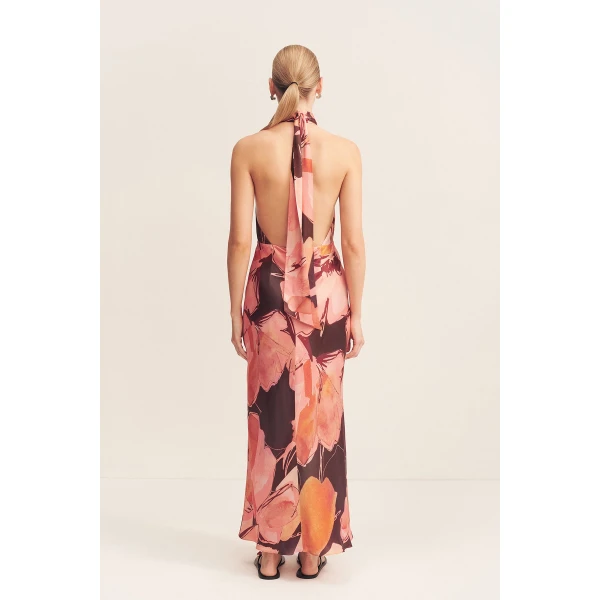 Shona Joy Silk Dress Maxi Dress  Garden Party with relaxed fit and minimalist silhouette for Minimalist Fashion or Elegant Day Clothing