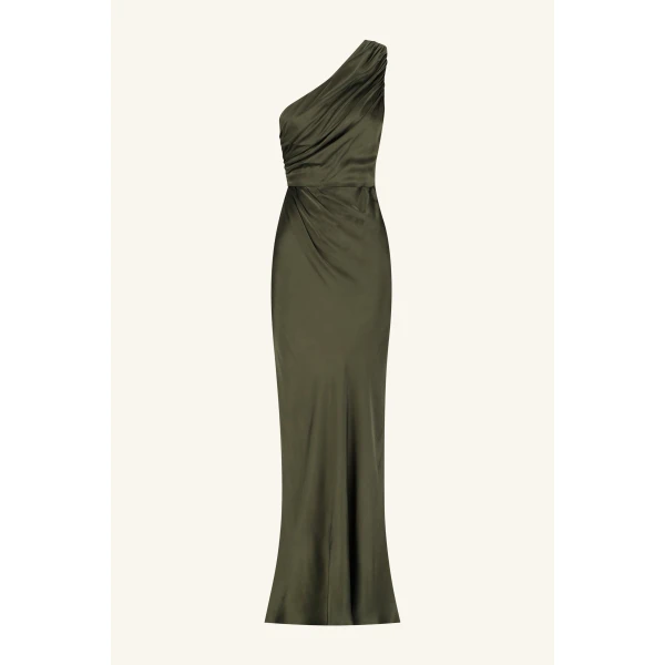 Shona Joy Satin Dress Maxi Dress  Garden Party with relaxed fit and minimalist silhouette for Minimalist Fashion or Elegant Day Clothing