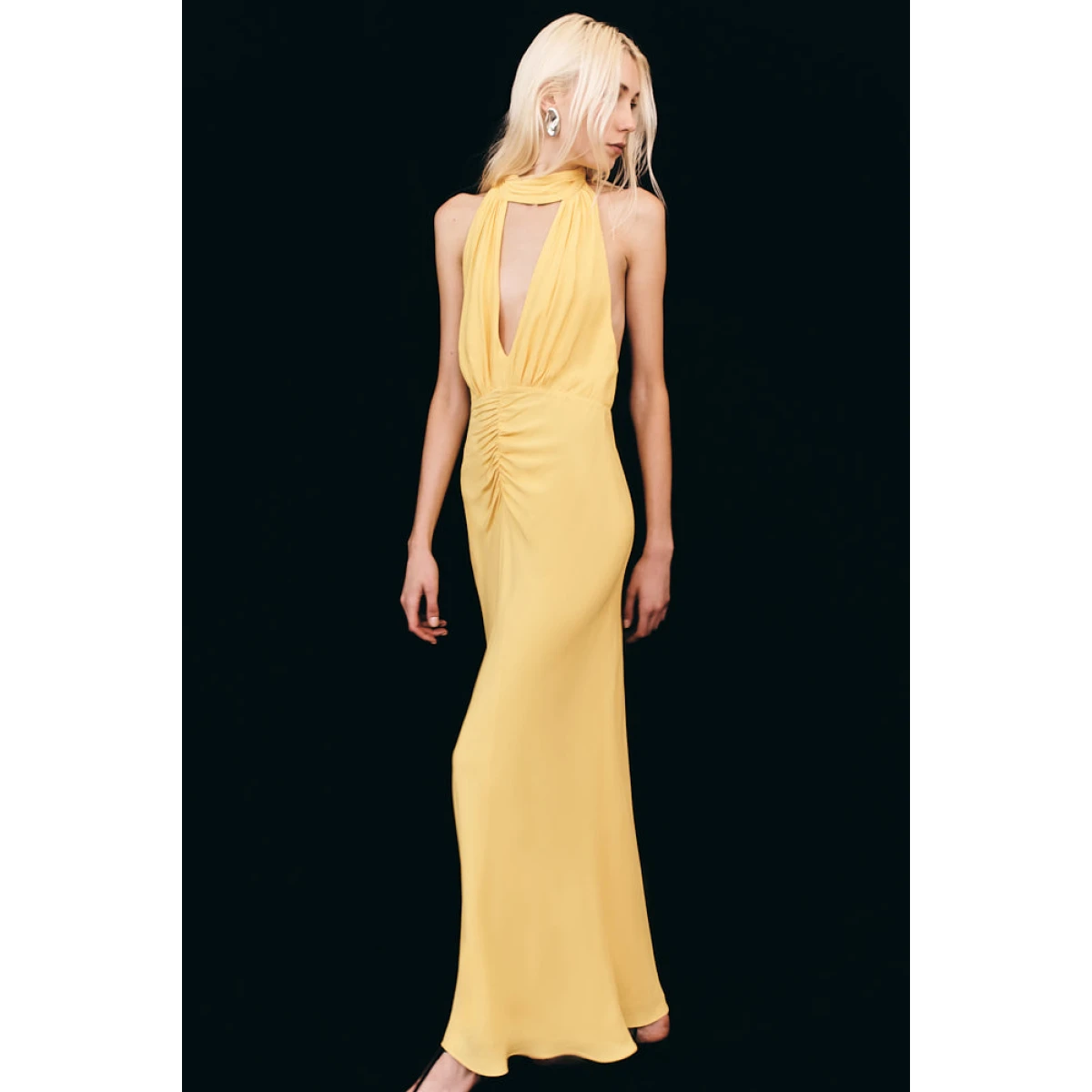 Shona Joy Satin Dress Maxi Dress  Garden Party with relaxed fit and minimalist silhouette for Minimalist Fashion or Elegant Day Clothing